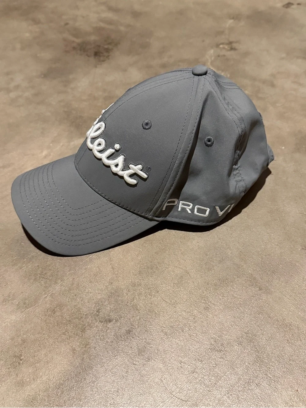 Titleist Gray Tour Performance Golf Hat